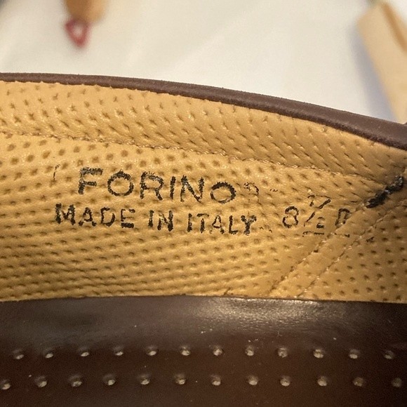 Mens forino Bally loafers size 8.5d main image 7